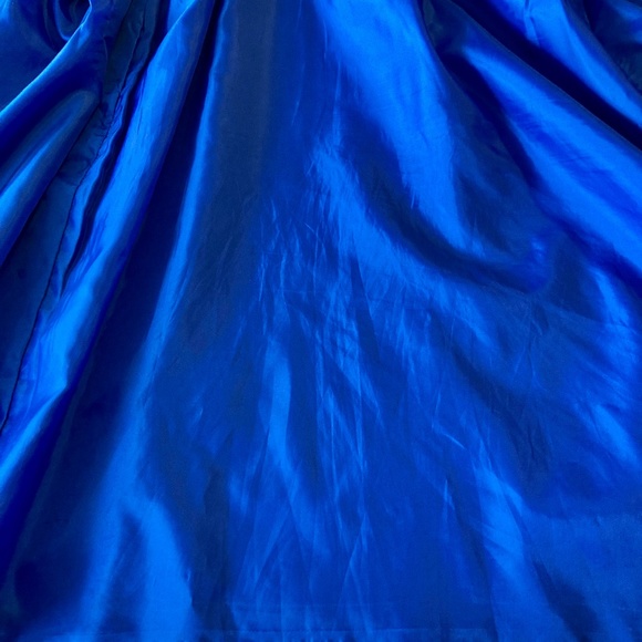 Vintage Kasper dress Royal Blue LIKE NEW - Picture 7 of 10